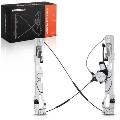 Front Passenger Power Window Regulator with Motor