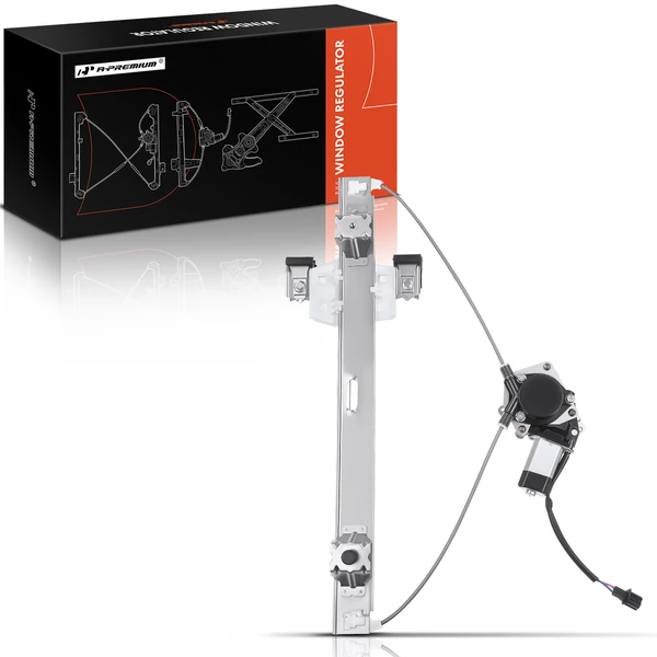 Rear Passenger Power Window Motor & Regulator Assembly for Ford F-150 2004-2014