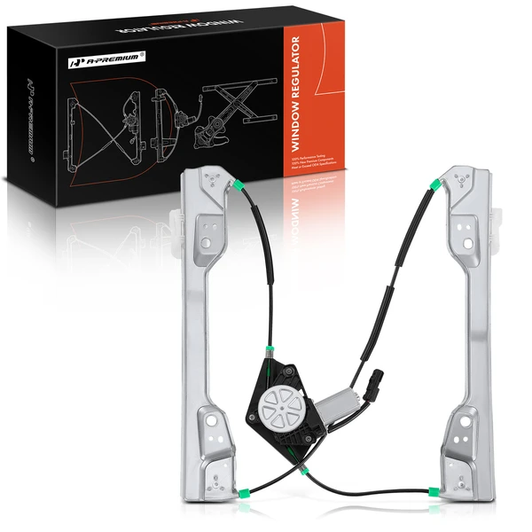 2009-2020 Dodge Journey 1-Pc Power Window Regulator and Motor Assembly Front Left Driver Side Electric with Motor A-Premium APWR3201