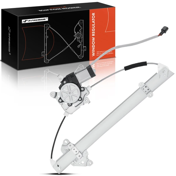 2007-2013 Nissan Tiida 1-Pc Power Window Regulator and Motor Assembly Front Right Passenger Side Electric with Motor A-Premium APWR0630