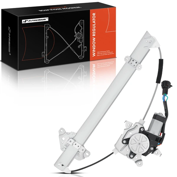2007-2013 Nissan Tiida 1-Pc Power Window Regulator and Motor Assembly Front Left Driver Side Electric with Motor A-Premium APWR0629
