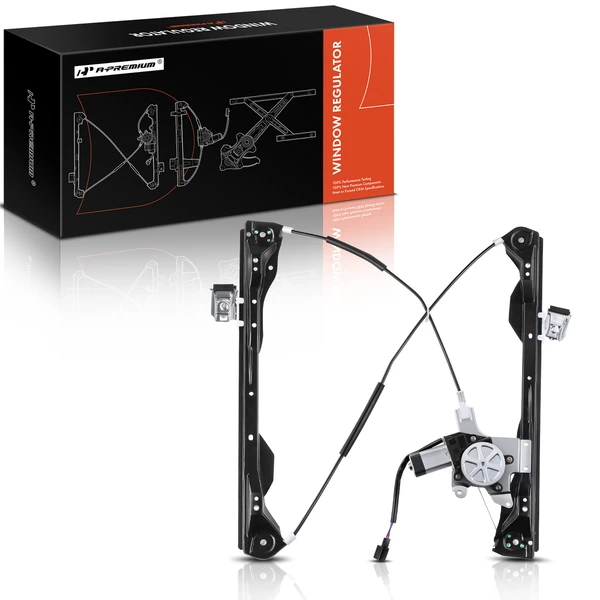 2008-2011 Ford Focus 1-Pc Power Window Regulator and Motor Assembly Front Left Driver Side Electric with Motor A-Premium APWR1779