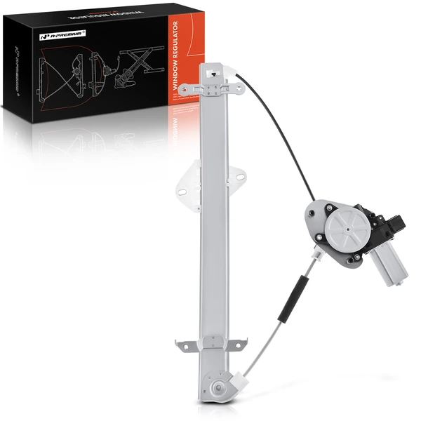 2010-2014 Subaru Outback 1-Pc Power Window Regulator and Motor Assembly Front Right Passenger Side Electric with Motor A-Premium APWR0708