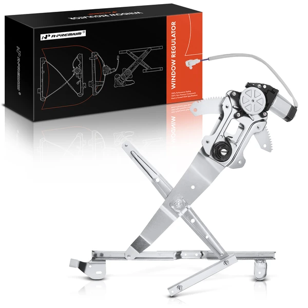 2002-2007 Subaru Impreza 1-Pc Power Window Regulator and Motor Assembly Front Right Passenger Side Electric with Motor A-Premium APWR2137