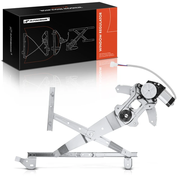 2002-2007 Subaru Impreza 1-Pc Power Window Regulator and Motor Assembly Front Right Passenger Side Electric with Motor A-Premium APWR2139