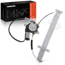 2006-2008 Honda Fit 1-Pc Power Window Regulator and Motor Assembly Rear Left Driver Side Electric with Motor A-Premium APWR0590
