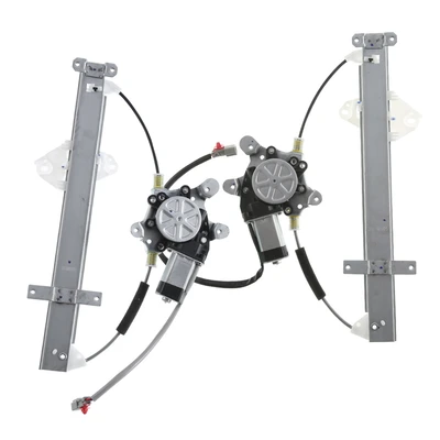 2 Pcs Rear Power Window Regulator with Motor