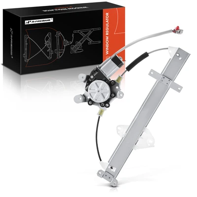 2006-2008 Honda Fit 1pc Power Window Regulator and Motor Assembly Rear Right Passenger Side Electric with Motor A-Premium APWR0591