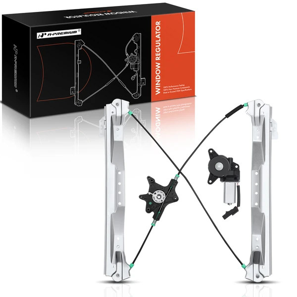 Front Driver Power Window Regulator with 2pins for Chrysler Town & Country