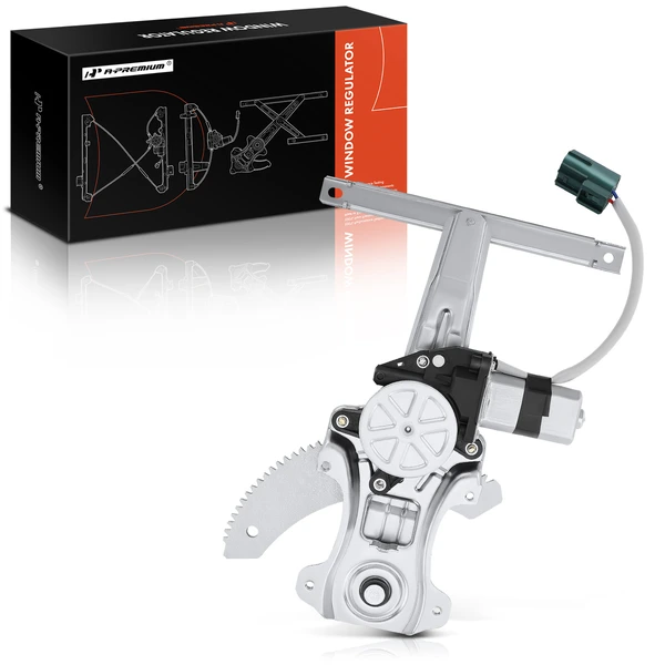 2011-2017 Nissan Juke 1-Pc Power Window Regulator and Motor Assembly Rear Left Driver Side Electric with Motor A-Premium APWR2634