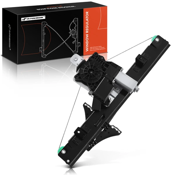 Rear Passenger Power Window Motor & Regulator Assembly for Buick Lacross Chevy Malibu