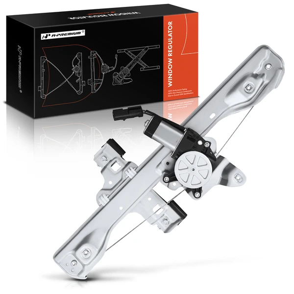 2013-2019 Buick Encore 1-Pc Power Window Regulator and Motor Assembly Rear Left Driver Side Electric with Motor A-Premium APWR0741