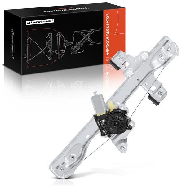 2013-2019 Buick Encore 1-Pc Power Window Regulator and Motor Assembly Rear Right Passenger Side Electric with Motor A-Premium APWR0742