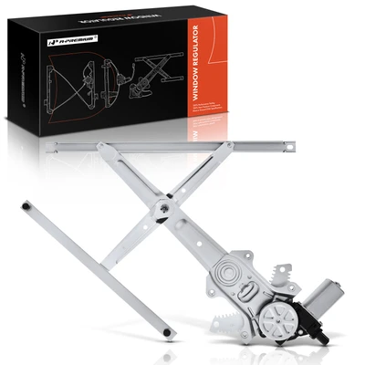 Front Driver Power Window Regulator with Motor