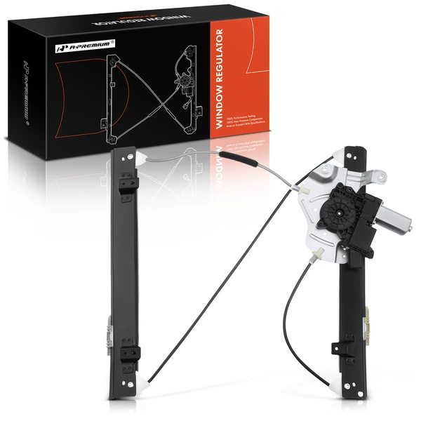 2013-2015 Chevrolet Malibu 1-Pc Power Window Regulator and Motor Assembly Front Left Driver Side Electric with Motor A-Premium APWR2141