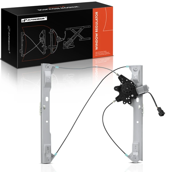 2013-2018 Ford C-Max 1-Pc Power Window Regulator and Motor Assembly Front Left Driver Side Electric with Motor A-Premium APWR3024