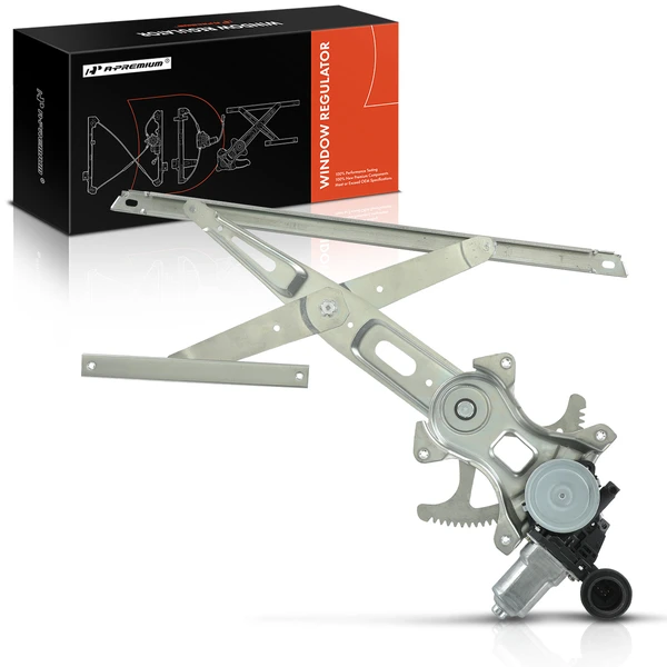 2016-2017 Lexus GS200t 1-Pc Power Window Regulator with Motor Assembly Front Right Passenger Side Electric A-Premium APWR3051