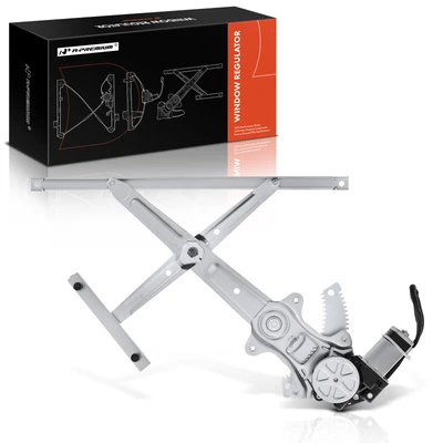 Front Driver Power Window Regulator with Motor