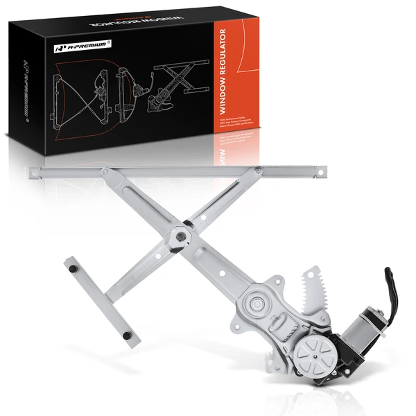 Front Driver Power Window Regulator with Motor for Nissan Versa 12-19 Versa Note