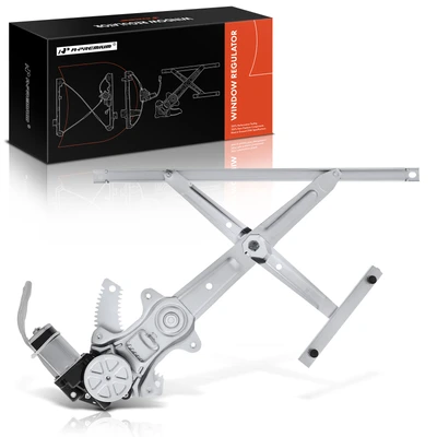 Front Passenger Power Window Regulator with Motor