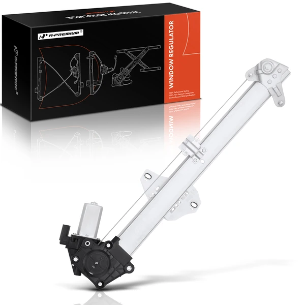 Front Passenger Power Window Regulator with 6 Pins for Honda Accord 2018-2021