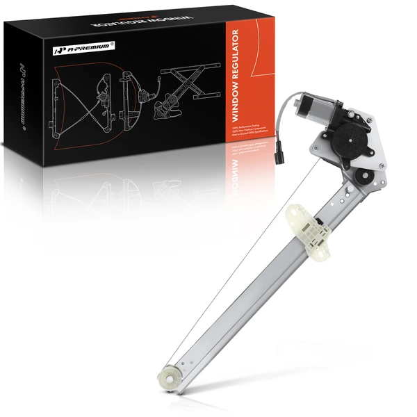 2013-2018 Acura RDX 1-Pc Power Window Regulator and Motor Assembly Rear Right Passenger Side Electric with Motor A-Premium APWR3026