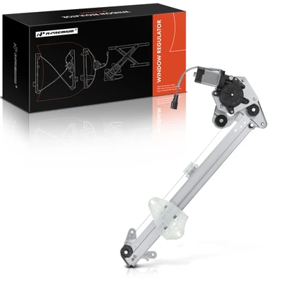 Front Passenger Power Window Regulator with Motor