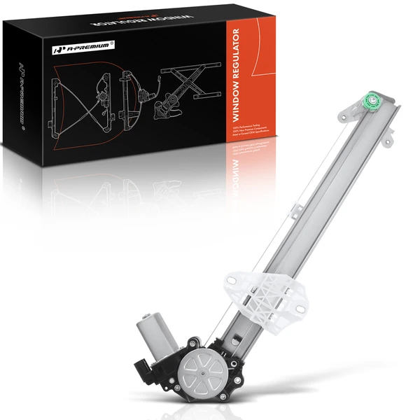 2013-2017 Honda Accord 1-Pc Power Window Regulator and Motor Assembly Front Left Driver Side Electric with Motor A-Premium APWR0558