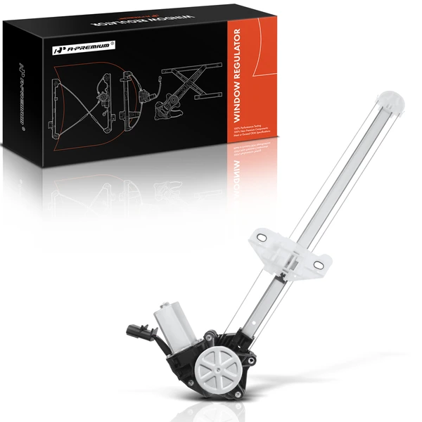 Rear Driver Power Window Motor & Regulator Assembly for Honda Fit 2015-2019 Hatchback