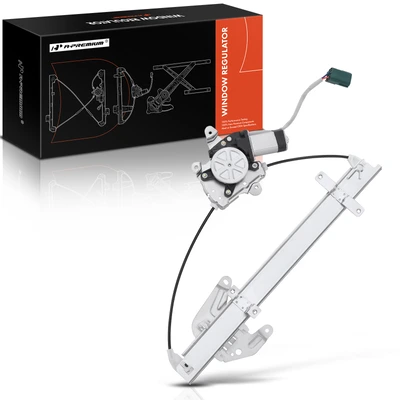 Rear Passenger Power Window Regulator with Motor