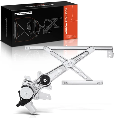 Front Driver Power Window Regulator with Motor