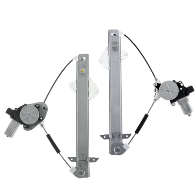 2 Pcs Rear Power Window Regulator with Motor