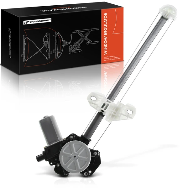 2012-2015 Honda Civic 1-Pc Power Window Regulator and Motor Assembly Rear Left Driver Side Electric with Motor A-Premium APWR0570