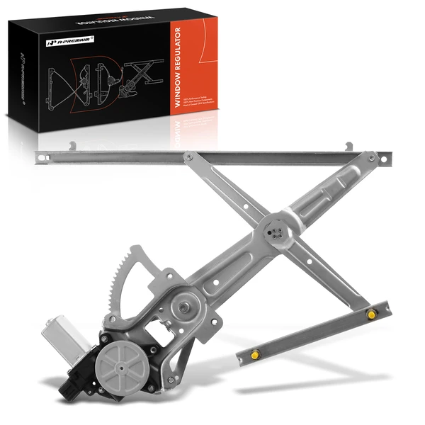 2008-2012 Mitsubishi Lancer 1-Pc Power Window Regulator and Motor Assembly Front Right Passenger Side Electric with Motor A-Premium APWR0672