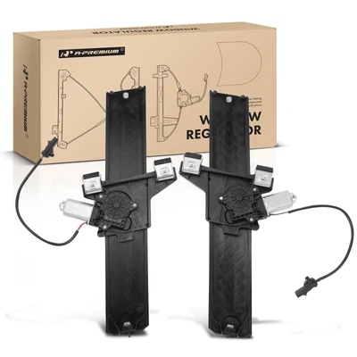 2 Pcs Front Power Window Regulator with Motor for Chrysler PT Cruiser 2006-2010