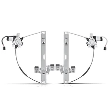 2003-2009 Hummer H2 2pc Window Regulator and Motor Kit Rear Driver & Passenger Electric with Motor A-Premium APWR2240