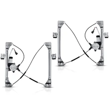 2003-2009 Hummer H2 2pc Window Regulator and Motor Kit Front Driver & Passenger Electric with Motor A-Premium APWR2433