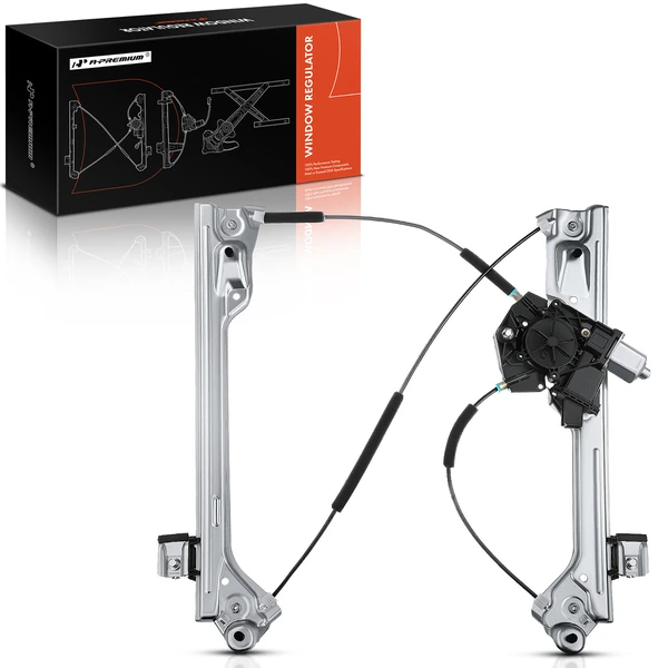 2015-2019 GMC Sierra 3500 HD 1-Pc Power Window Regulator and Motor Assembly Front Left Driver Side Electric with Motor A-Premium APWR2377
