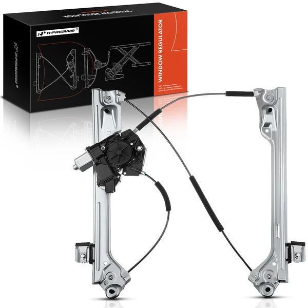 2015-2020 GMC Yukon 1-Pc Power Window Regulator and Motor Assembly Front Right Passenger Side Electric with Motor A-Premium APWR2378