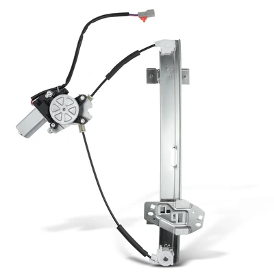 Front Passenger Power Window Regulator with Motor