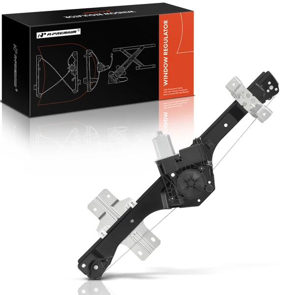 2009-2010 Chevrolet Traverse 1-Pc Power Window Regulator and Motor Assembly Front Right Passenger Side Electric with Motor A-Premium APWR2654