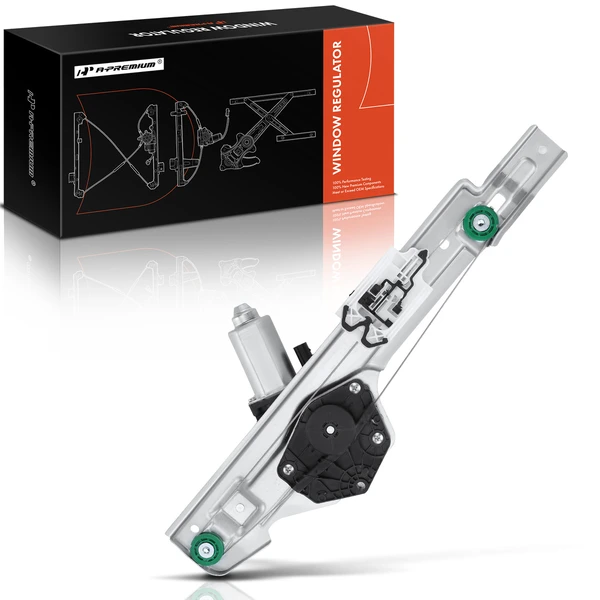 2016-2022 Chevrolet Malibu 1-Pc Power Window Regulator and Motor Assembly Rear Left Driver Side Electric with Motor A-Premium APWR2655