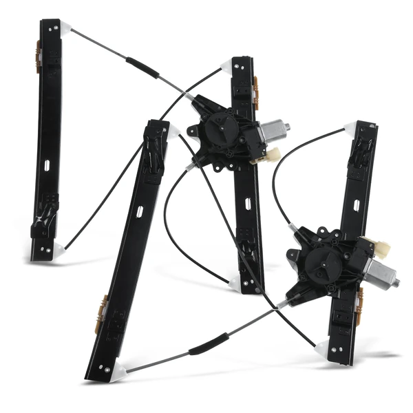 2 Pcs Front Power Window Regulator with Motor for Ford Focus 12-18 6Pins