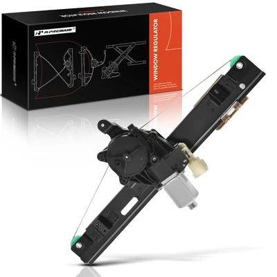 Rear Driver Power Window Motor & Regulator Assembly
