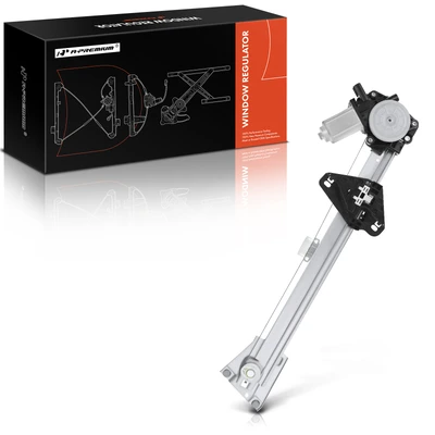 Front Passenger Power Window Regulator with Motor