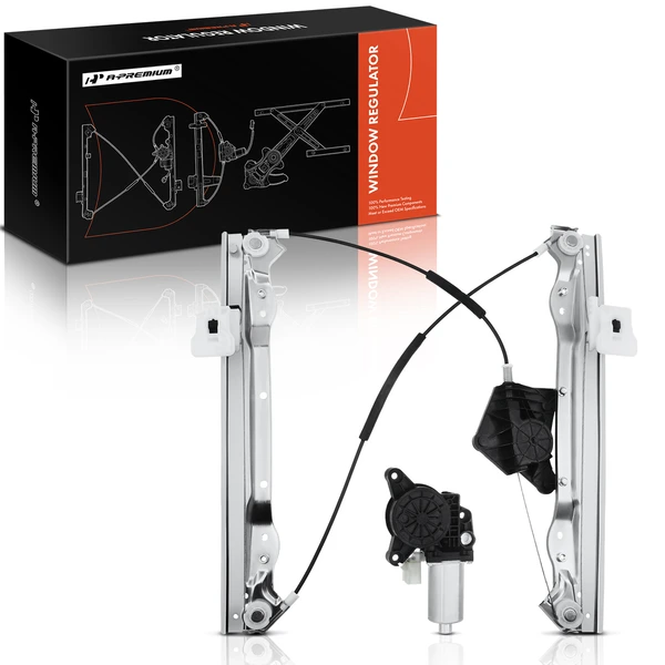 2008-2010 Dodge Avenger 1-Pc Power Window Regulator and Motor Assembly Front Left Driver Side Electric with Motor A-Premium APWR2552