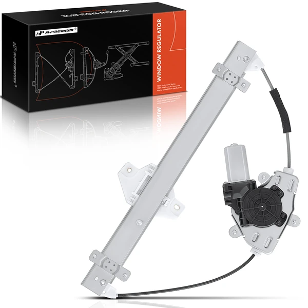 Rear Driver Power Window Motor & Regulator Assembly for Hyundai Accent 2011-2017