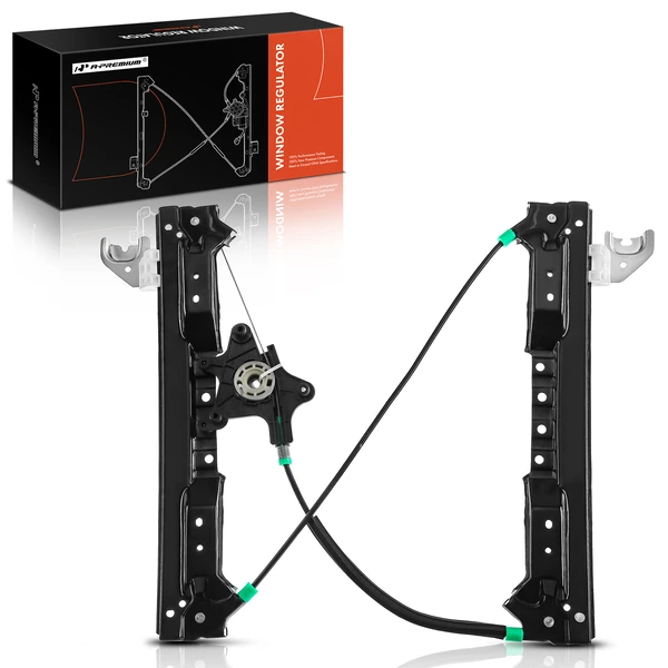 2008-2020 Dodge Grand Caravan 1-Pc Power Window Regulator Rear Passenger Sliding Door Electric A-Premium APWR0415