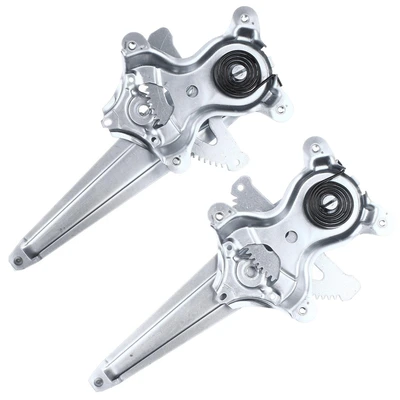 2 Pcs Rear Power Window Regulator without Motor