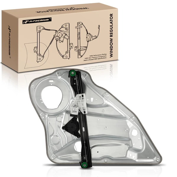 2013-2017 Mercedes-Benz E400 1-Pc Power Window Regulator and Motor Assembly Rear Right Passenger Side Electric with Motor A-Premium APWR3068